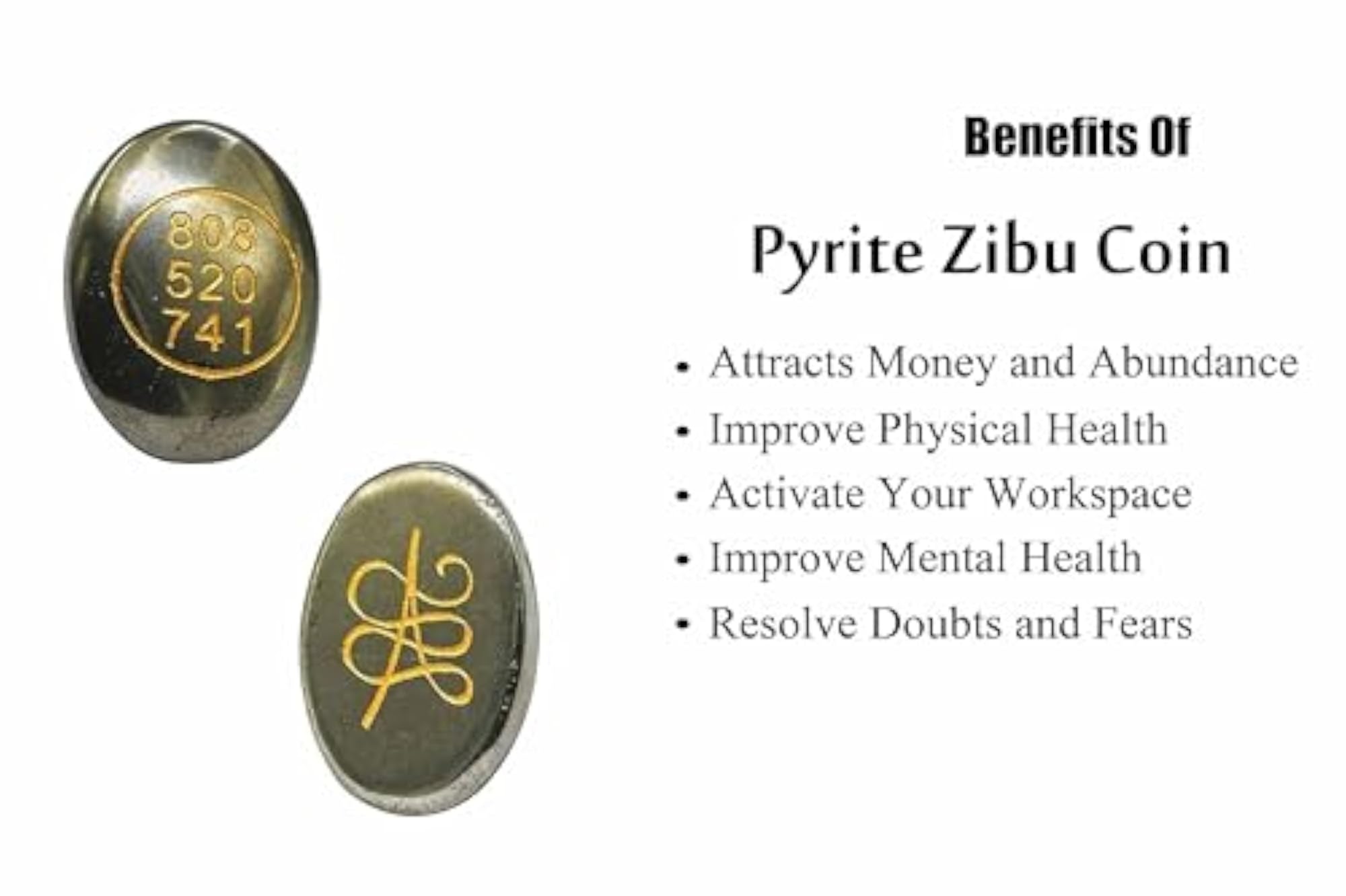 Green Zibu Symbols Agate Crystal for Money Manifestation